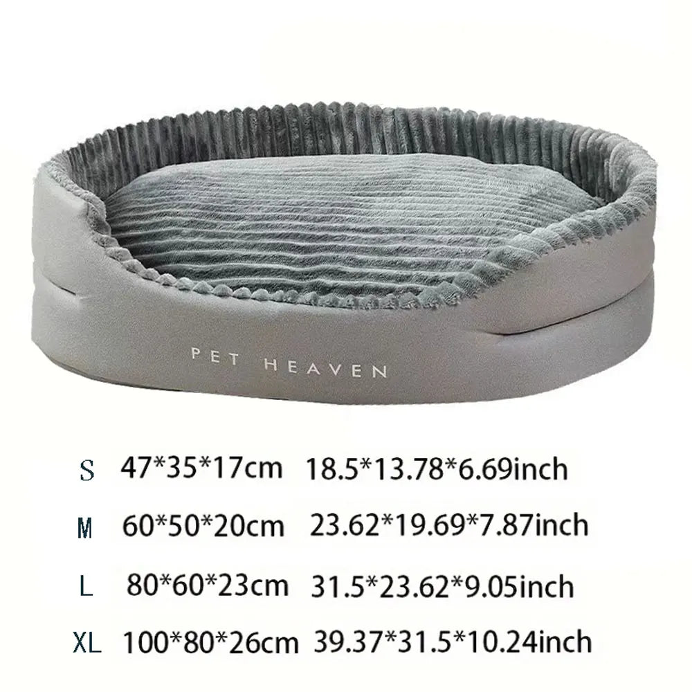 NONECN Soft Pet Bed With Non Slip Dirt Resistant Comfort