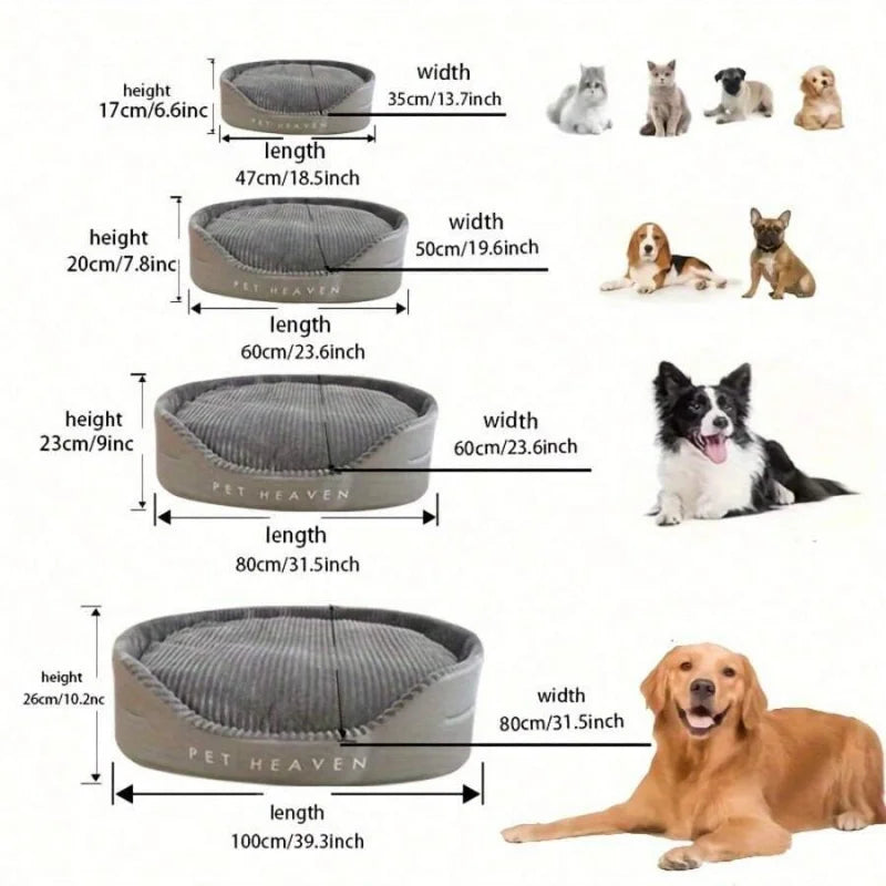 Luxuriously Soft Dog And Cat Bed With Premium Comfort