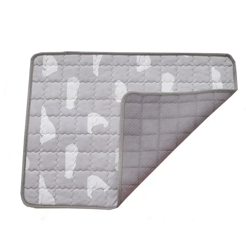 Pet Cooling Mat For Dogs And Cats Moistureproof Ice Silk