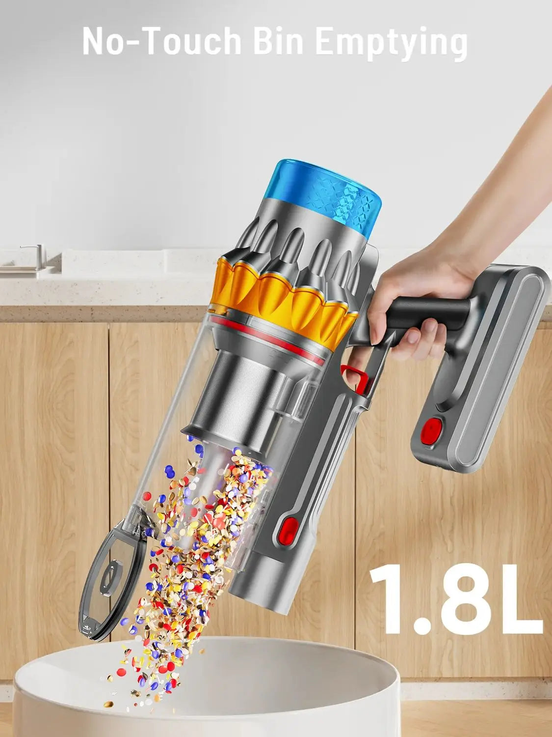 VAKERR X15 Pro 650W Cordless Vacuum Cleaner 65KPa Suction
