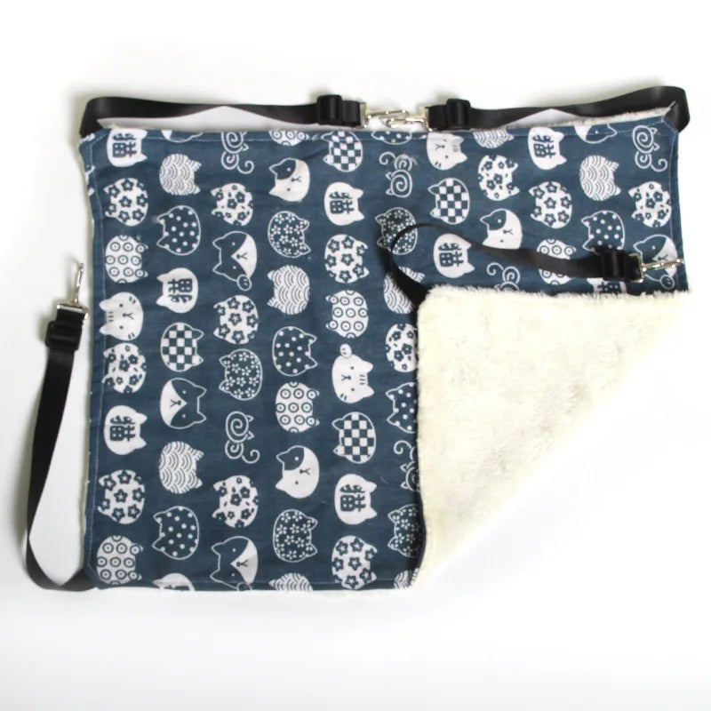 Cat Hanging Hammock With Adjustable Straps