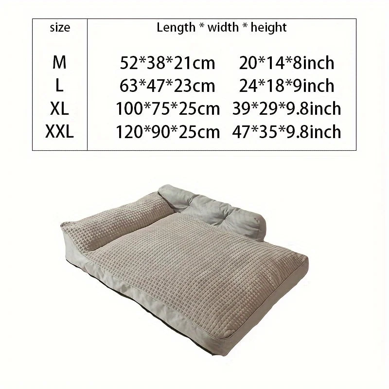 Cat And Dog Bed Non Slip Winter Warm Deluxe Cushioning