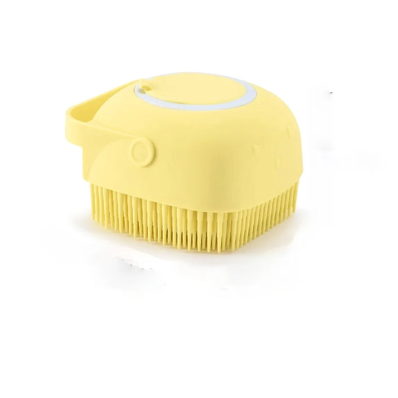 Silicone Pet Massage Gloves For Bathing Dogs And Cats