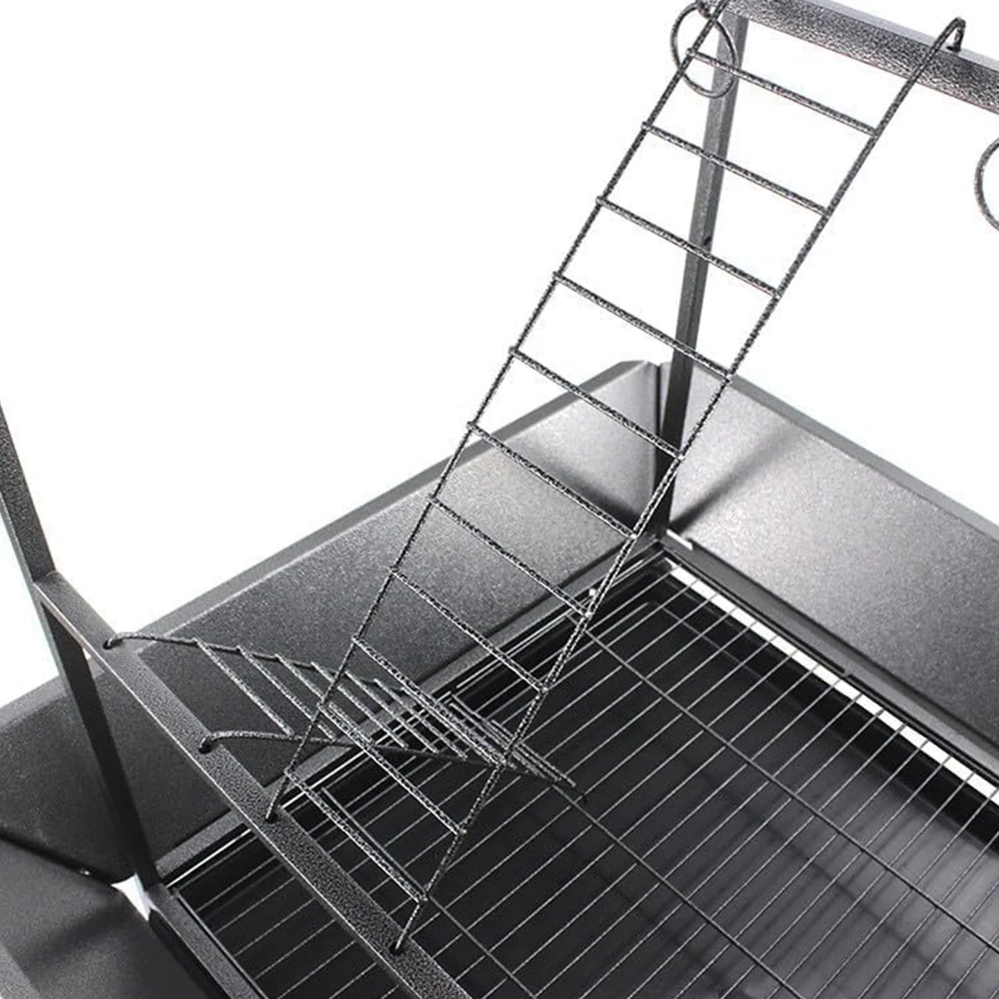 HiMISSCN Parrot Playground Stand With Wheels For Indoor Outdoor Birds