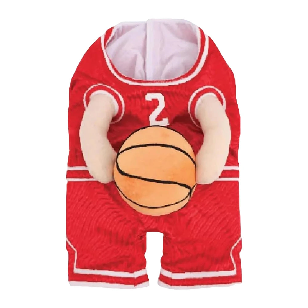 VAKIND Dog Basketball Player Costume With Ball Halloween Outfit