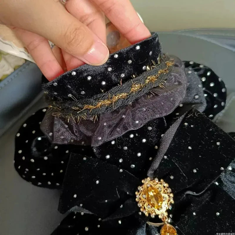 Velvet Dog Dress For Small Breeds Girlish Mascotas Outfit