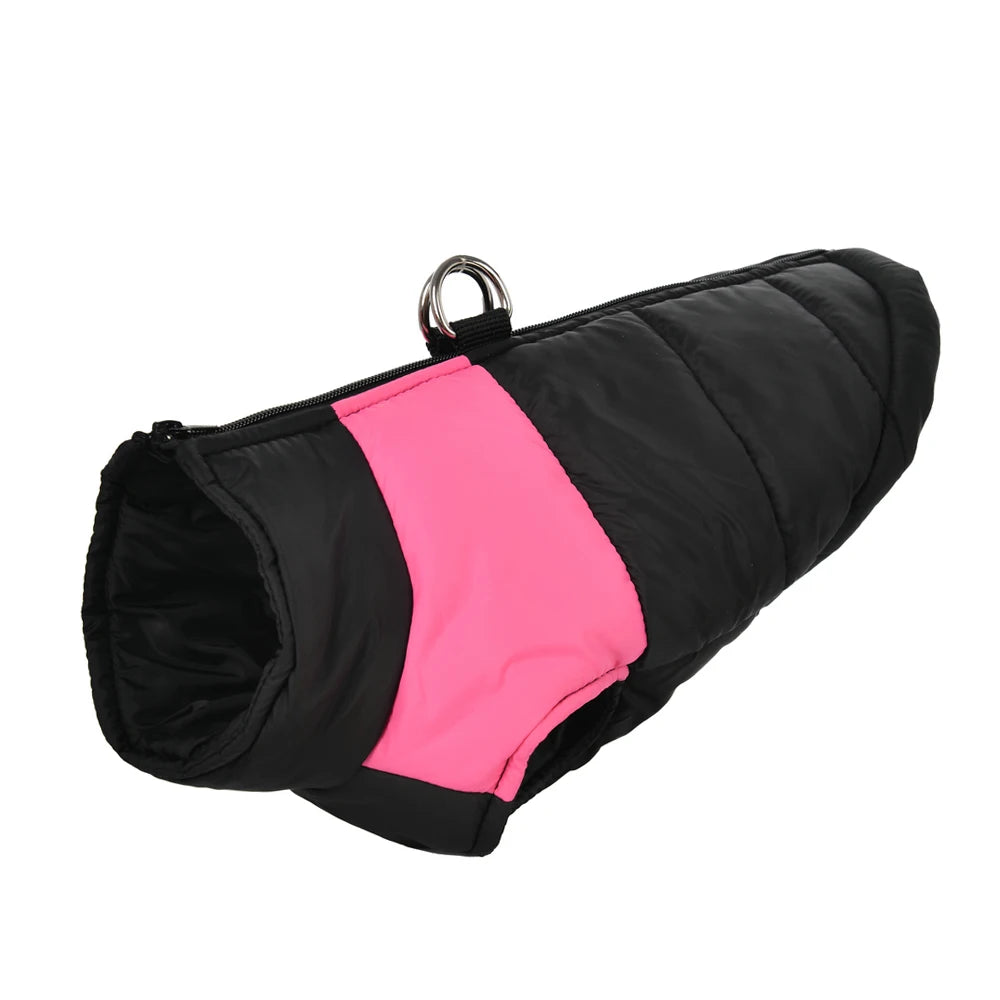 Waterproof Winter Dog Vest For Small Dogs With D Ring