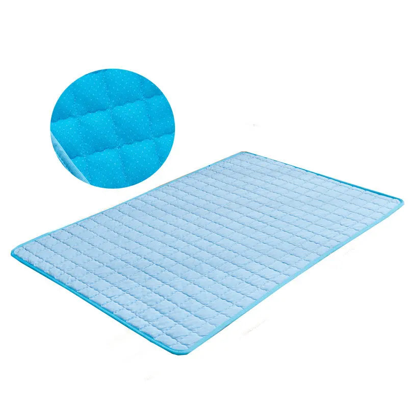Pet Cooling Mat For Dogs And Cats Moistureproof Ice Silk